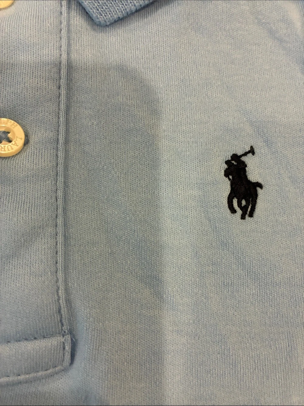 Ralph Lauren Polo Romper – Blue 💙